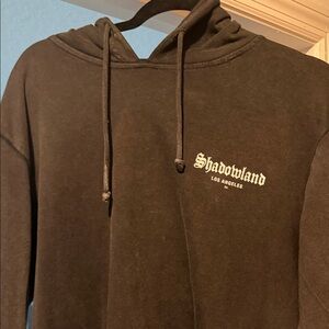 Men's Black Hoodie Sweater